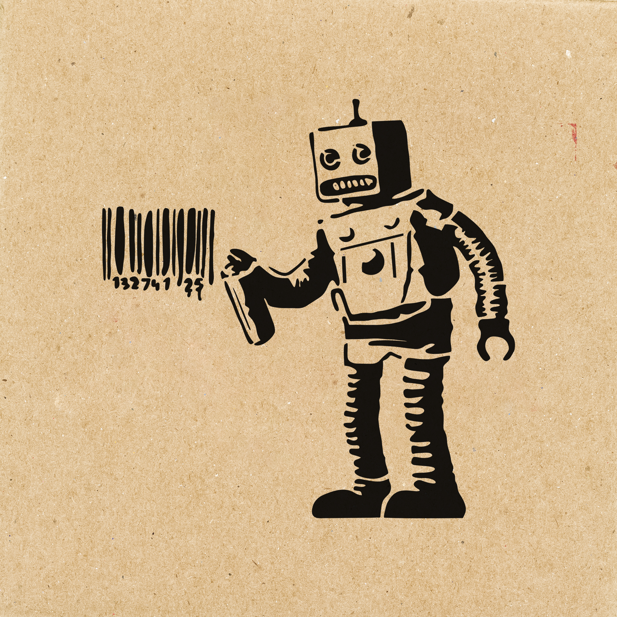 Tasse »Barcode Roboter«     