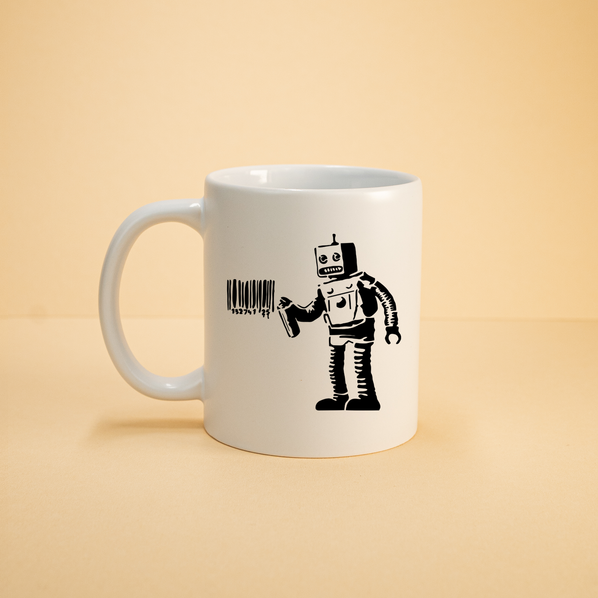 Tasse »Barcode Roboter«     